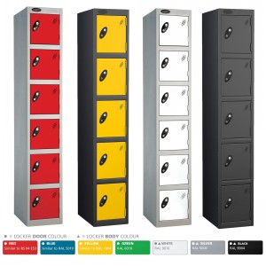 Premium Locker 6 Door
